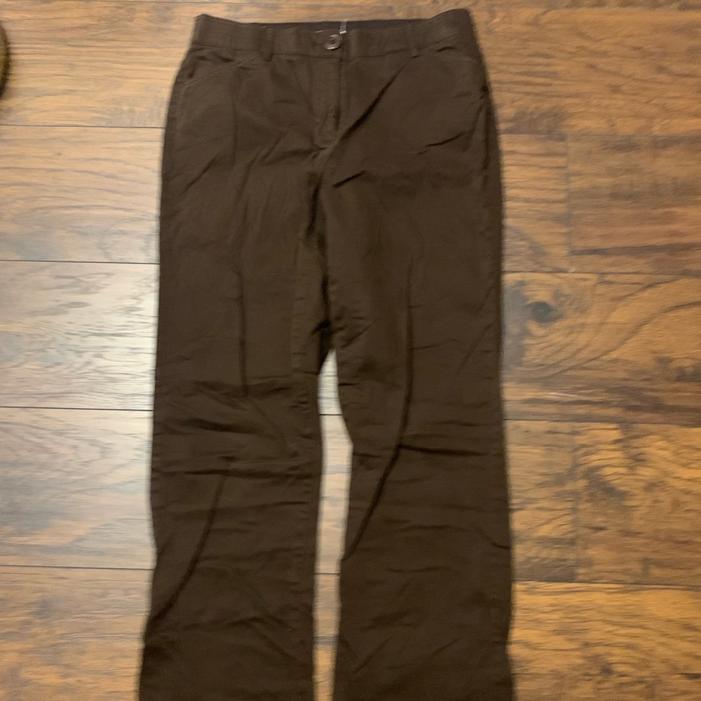 Bootcut Brown Pants